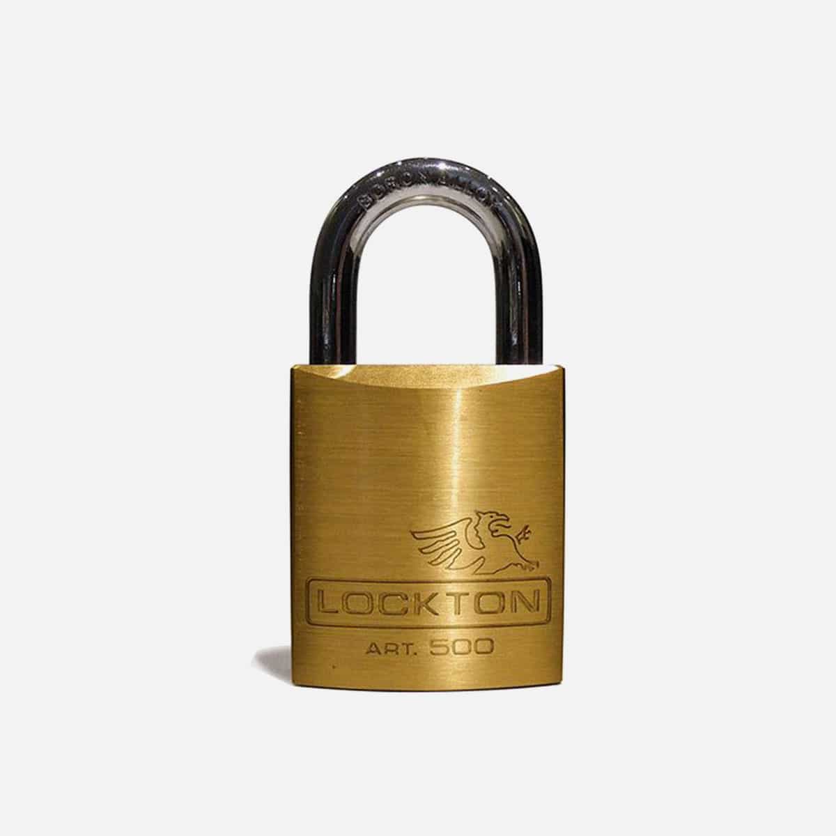 Lockton Commercial Padlock KeyedToDiffer Brass Infinity Locksmiths