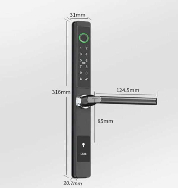 Infinity Locks "Loftus" Slimline Smart Mortice Lock - Image 2